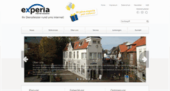 Desktop Screenshot of experia.de