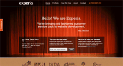 Desktop Screenshot of experia.com.au